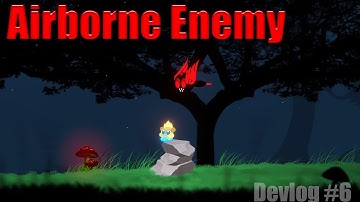 My first game devlog #6 - Unity 2D Platformer - Airborne Enemies