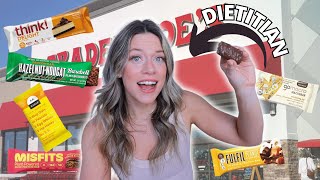 Best Trader Joe's Protein Bars || Dietitian Reviews Protein Bars || Protein Bars with Seed Oils?