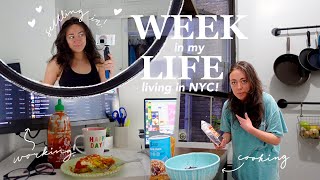 first week in my life in NYC: settling in, decorating, \& exploring!