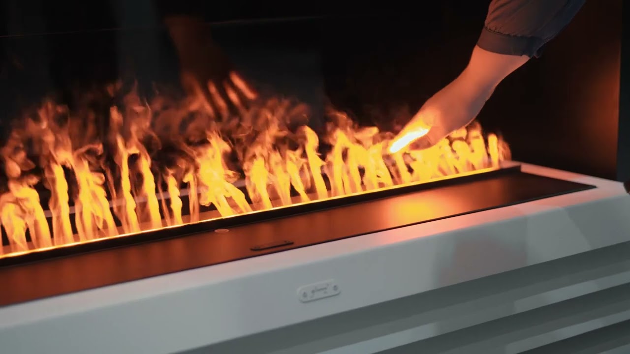 Glammfire York Fire with water vapour technology 