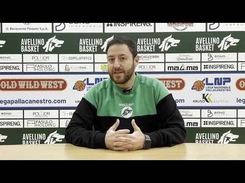 AVELLINO BASKET, Robustelli sulla sfida con CANTU'