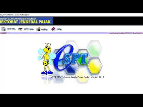 Cara membuat Espt PPh Badan / Tutorial membuat Espt 1771