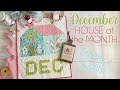 DECEMBER 2023 House of the Month Series (Cross Stitch &amp; Quilting)