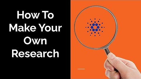 How To Research Crypto Projects & Do Your Own Due Diligence.