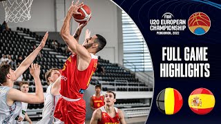 Belgium - Spain | Basketball Highlights - Quarter Final