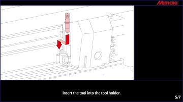 CJV300 U060 E Tool replacement on the Cutter unit Ver1