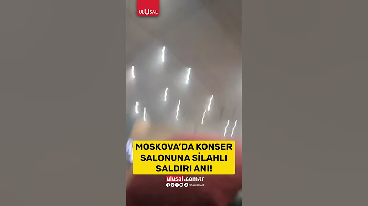 Moskova'da konser salonuna silahlı saldırı düzenlendi! #sondakika #shorts #shortsfeed #rusya