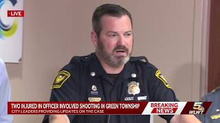 Cincinnati city leaders give press conference on fatal Green Township police shooting