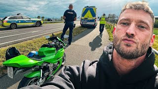 Thumbnail for Erste Polizeikontrolle Pitbike mit Straßenzulassung von Berlin nach Hamburg | Folge 2