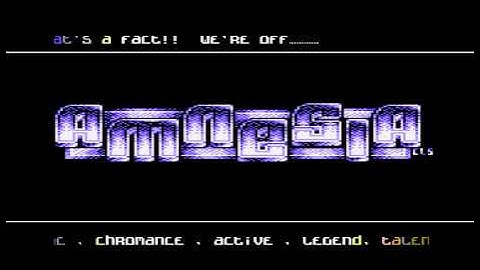 C64 Crack Intro: Amnesia Intro 30 ! 1993