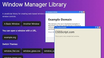 Build Draggable & Resizable Windows with JavaScript