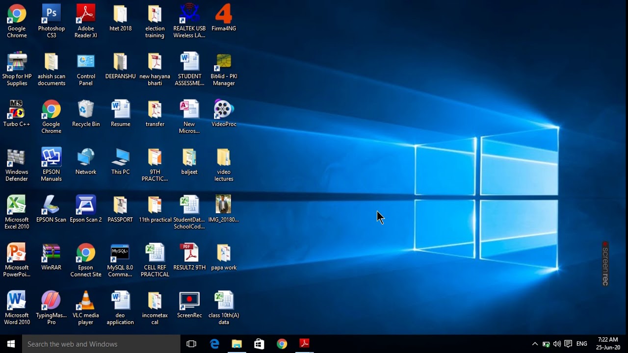 1. Introduction to MS Windows, Desktop, Icons, Start button - YouTube