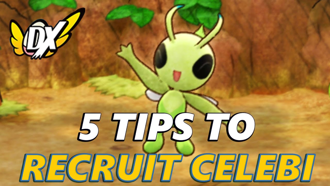 How to Recruit Celebi in Pokemon Mystery Dungeon: Rescue Team DX