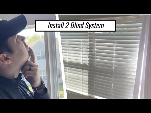 Install Two Blinds