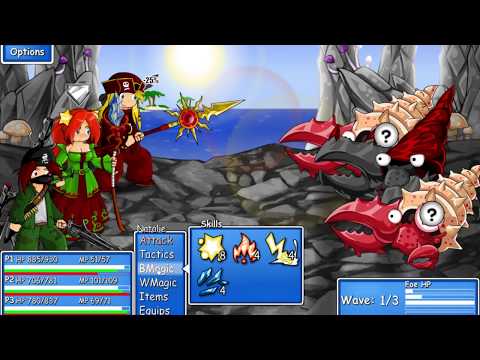 Epic battle fantasy 3 Прохождение 03. Морепродукты