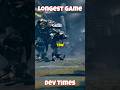 Games with LONGEST Development Times ⏰ #shorts #gaming #gamedev