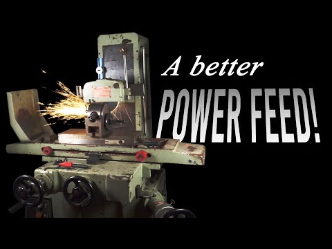 Surface Grinder Power Feed!