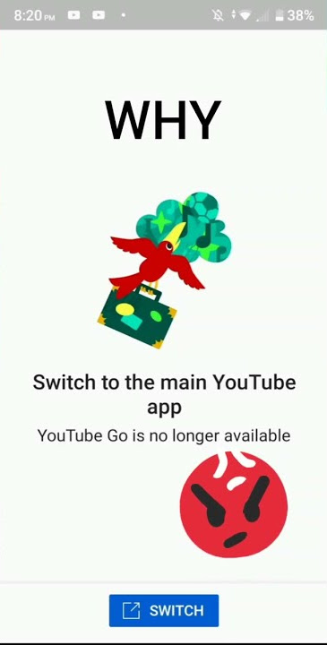 YouTube go is gone...