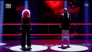 Adelina Borsa vs Maria Eliza Avramescu (Ain't No Mountain High Enough) - Vocea Romania 2016