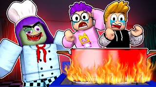 Can We Beat ROBLOX ESCAPE CREEPY LITTLE KITCHEN OBBY!?