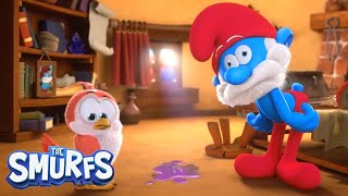 Papa Smurf Turns Himself Into A Pigeon Exclusive Clip The Smurfs 3D Season 2