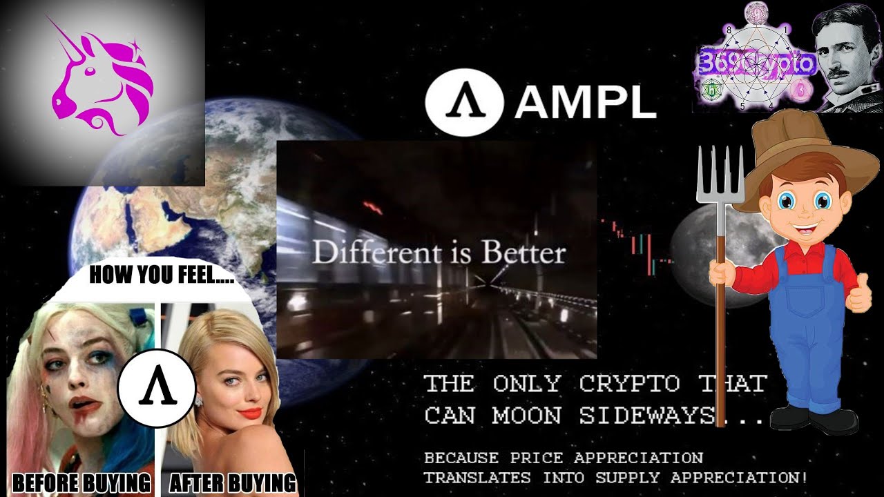 😮AMPL ReBase/Price Bounce📈Yield Farming on Uniswap🦄AMPL/ETH Geyser Update⭕ETH/VLT on Balancer