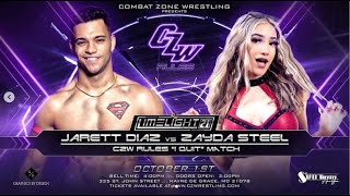 Jarett Diaz Vs. Zayda Steele - I Quit Match Czw October 1, 2023