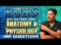 π― BUHS B.Sc Nursing 1st Sem: Anatomy & Physiology Most Important Questions!