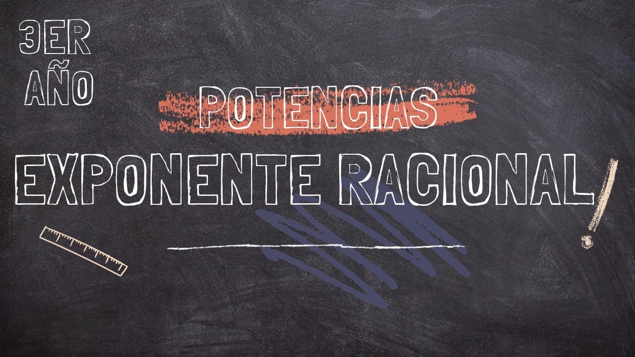 Potencias de exponente racional - YouTube
