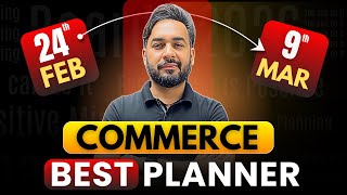 Celebrity Gap Days Planner 🔥 Class 12 Maths for Commerce | How to Score Good Marks in Maths | Board Exam 2026 Wealth