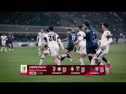 BABAK 16 BESAR COPPA ITALIA, HANYA DI ANTV!