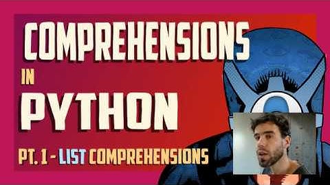 List comprehensions in Python [Python comprehensions #1]