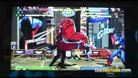 E3 2010 Marvel vs Capcom 3: Gameplay Footage