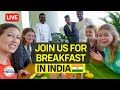 WE CAME ALL THE WAY TO INDIA and THIS IS WHAT WE ATE FOR BREAKFAST !?! 🇮🇳 | 197 Countries, 3 Kids