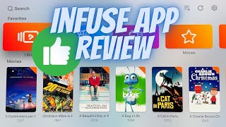 The Best Media Streaming App? | Infuse App for Apple TV Review 4K UHD HDR Local Media Player screenshot 1