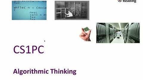 Week 1-1: Lecture Algorithmic Thinking: Introduction