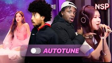 K-Pop With Autotune vs No Autotune (MV vs Live!) |  Reaction