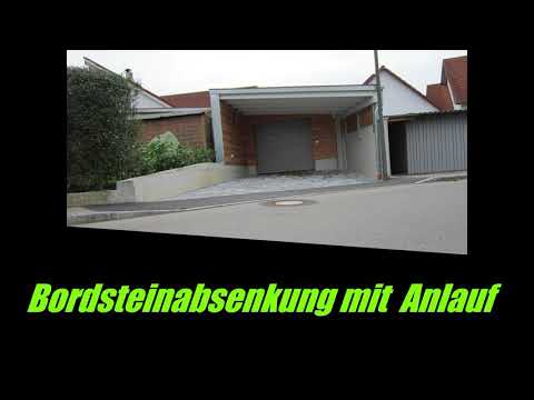 Bordsteinabsenkung