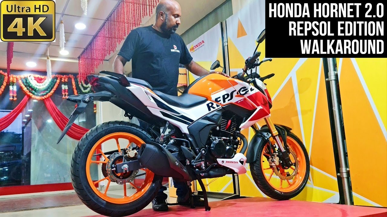Honda Hornet 2 0 Repsol Edition 4k 60 Fps Walkaround Cinematic Youtube Honda Hornet 2 0 Repsol Edition 4k 60 Fps Walkaround Cinematic Youtube