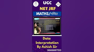 UGC NET Paper 1: Data Interpretation PYQ + MCQ | UGC NET June 2025 Exam | Ashish Sir #ugcnet #paper1
