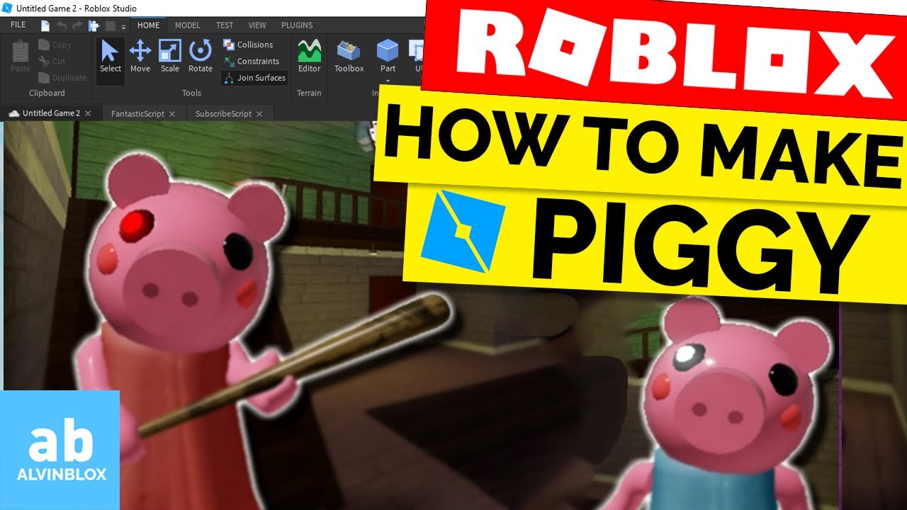 How To Make A Piggy Game In Roblox Piggy Granny Tutorial Ep 1 Youtube - ep de robux