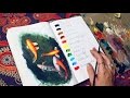 Painting fish in pond water &amp; some thoughts | Sketchbook Sunday #35