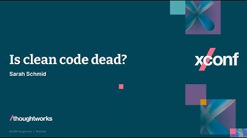 Is clean code dead? — XConf Europe 2025