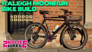 Building A Raleigh Moonrun Commuter -  restored mod retro bike build vintage MTB restoration