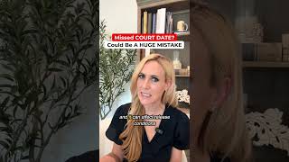 Missed your court date ⚠️  You MUST KNOW THIS NOW