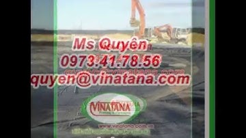 VẢI ĐỊA KỸ THUẬT PP DỆT, VẢI ĐỊA KỸ THUẬT KHÔNG DỆT VINA TÂN Á