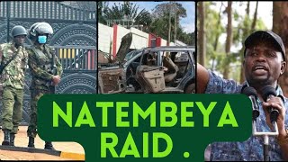 TENSION As Irate Crowd Pelt Police With Stones, Vandalise EACC Cars Used To  Raid Natembeya Home.