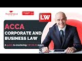 How to Pass ACCA LW | Corporate &amp; Business Law Exam Tips &amp; Study Strategies 📚