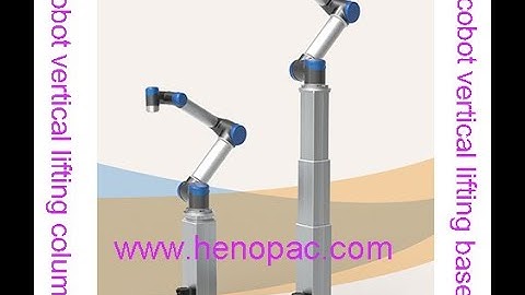 Cobot vertical lifting column Collaborative Robot Lifting System Height-Adjustable Robot Column