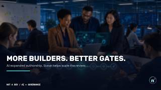 AI-Generated Code Needs Better Gates | Sonar + Human Review
